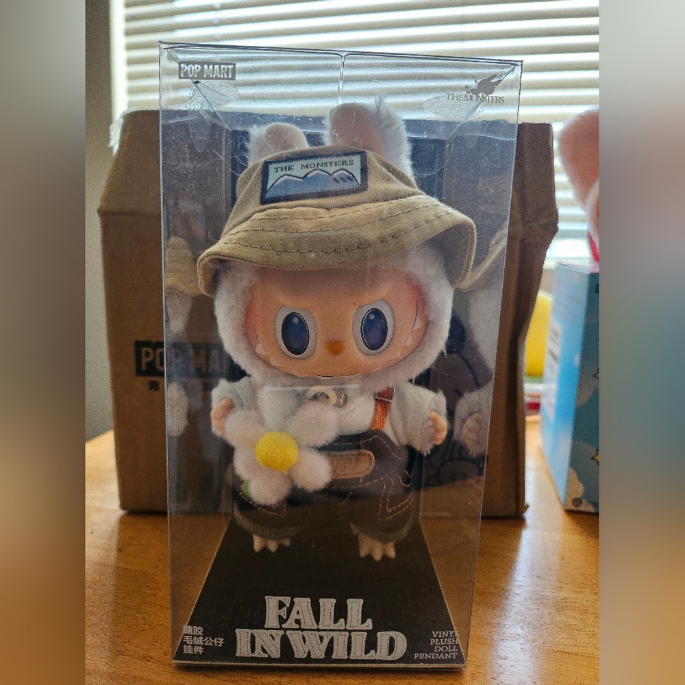Popmart labubu fall in wild